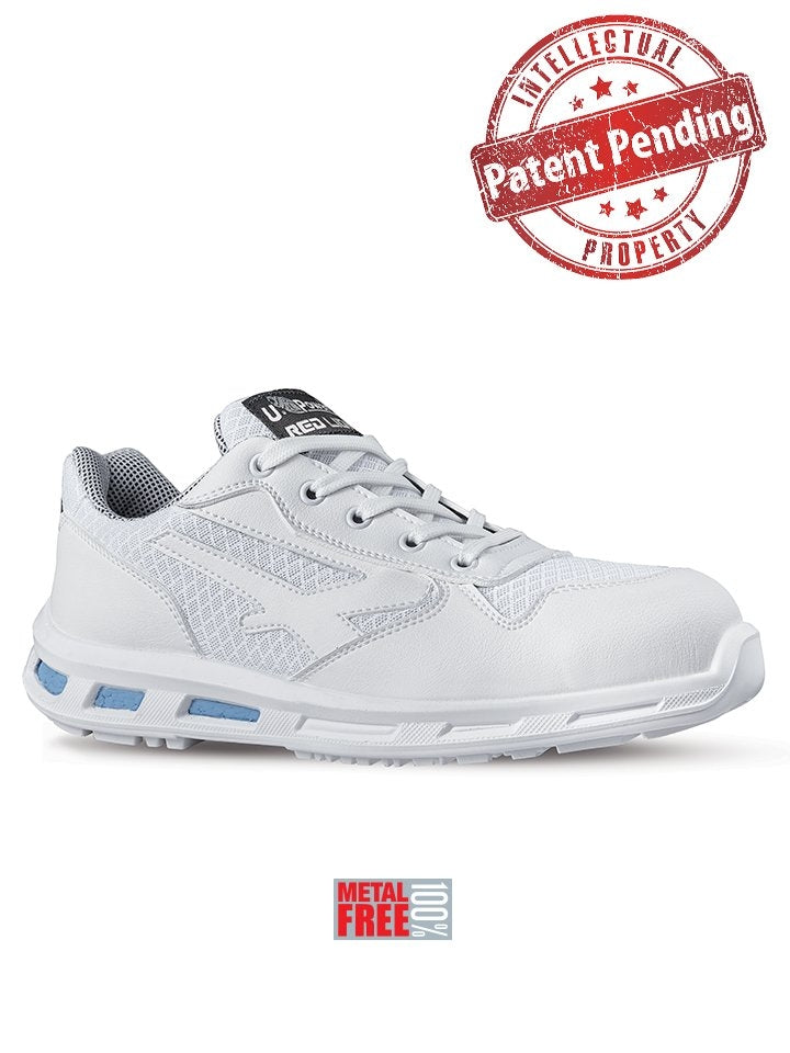Scarpa Antinfortunistica Upower Bianche Scarpe Antinfortunistiche U-POWER JUNE BIANCHE S1