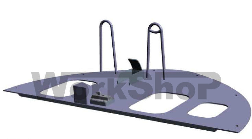 Piastra per montaggio Vf80 Bolt su Slitta Docma