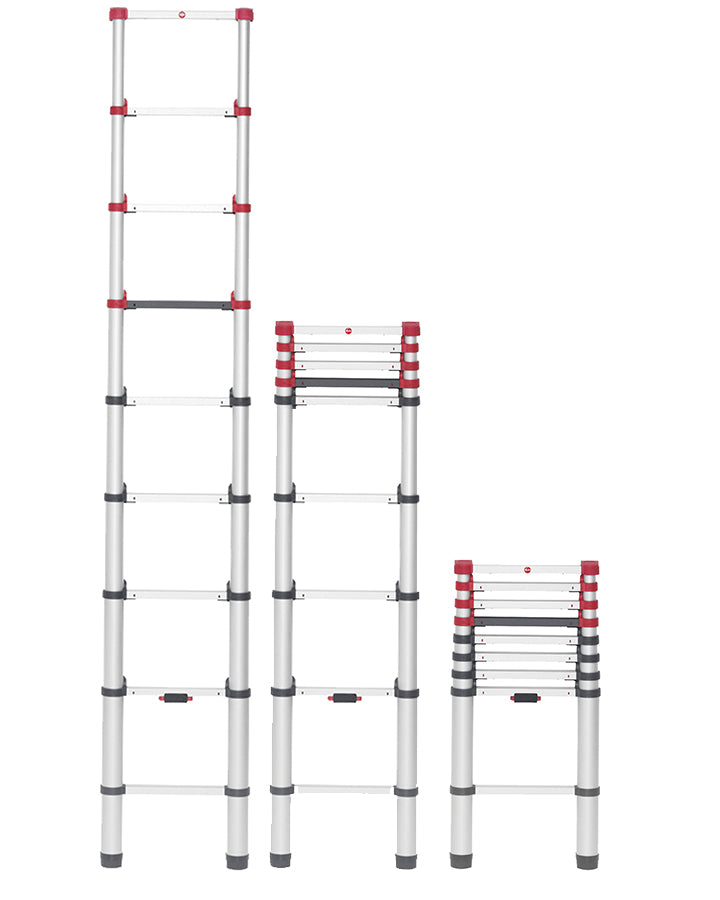 Scale Hailo telescopiche 9 gradini estensibili 2,64mt.