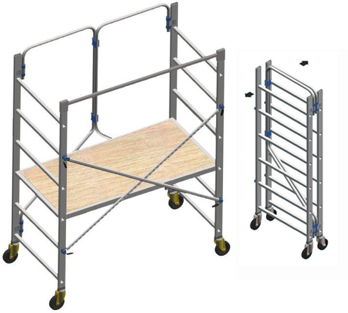 Trabattelli "Piego S-SP" Facal alluminio