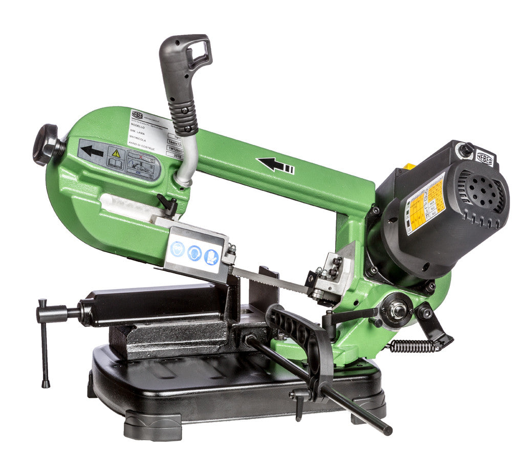 Segatrice a nastro Nebes TM 125 inverter + 10 LAME RICAMBIO