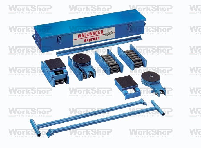 Pattini a rulli Pakpress Tractel portata elevata KIT COMPLETI