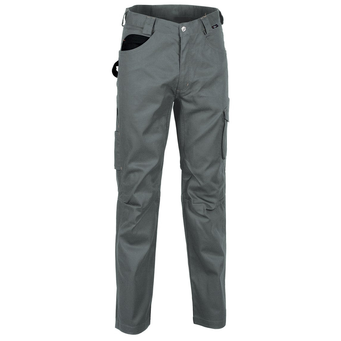 Pantaloni Drill Grigio Cofra
