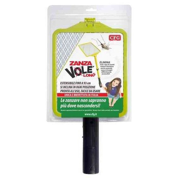Racchetta antizanzare telescopica Zanzavole' CFG