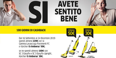 Cashback Karcher 100 giorni