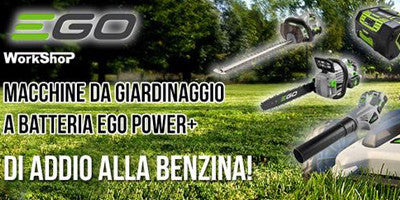 Macchine da giardinaggio a batteria EGO