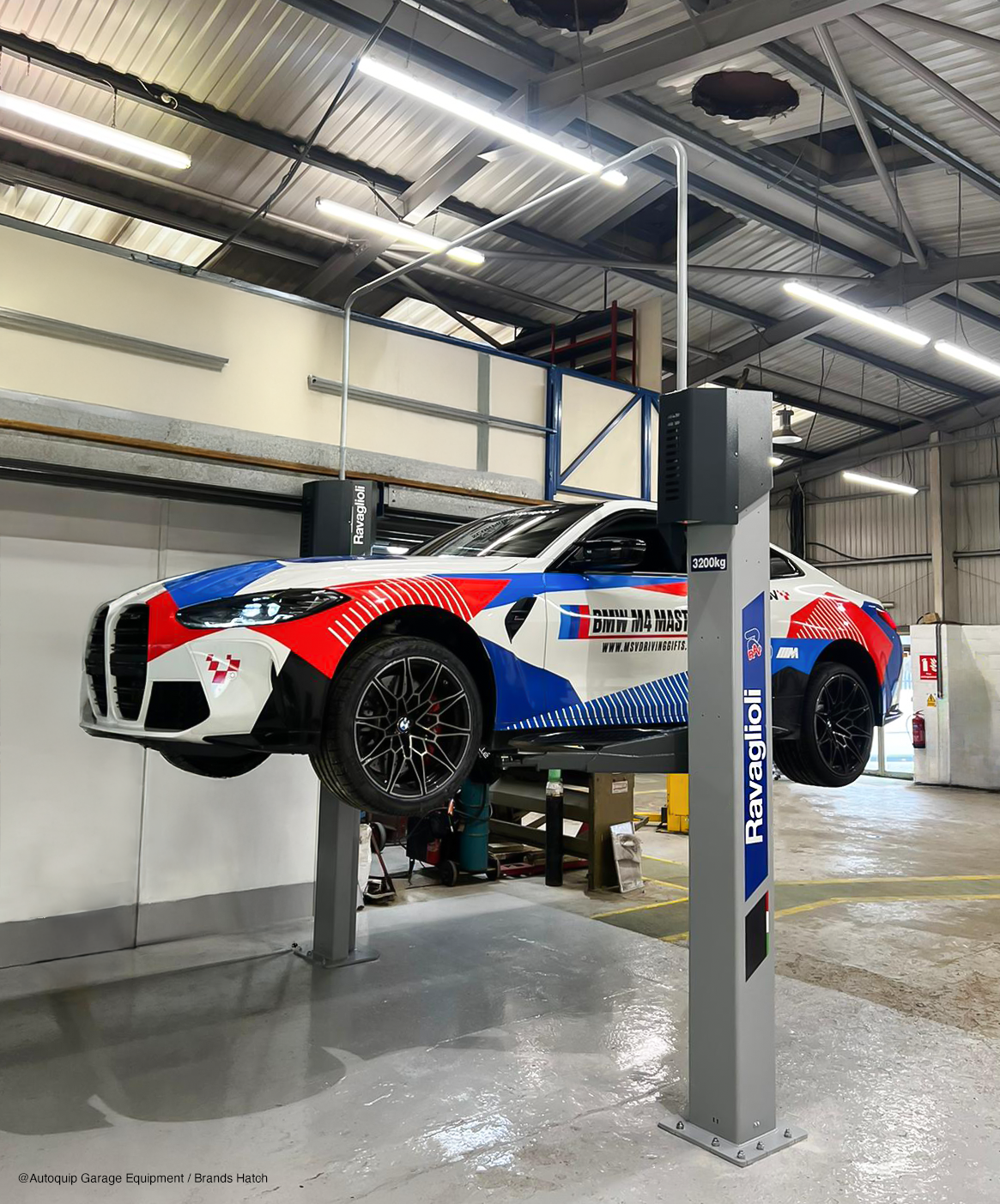 Ponte Sollevatore 2 colonne senza pedane Ravaglioli KPX35