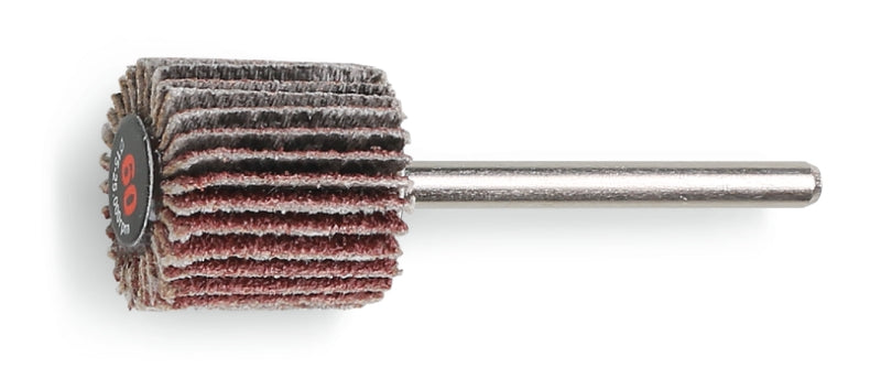 Ruote a lamelle con gambo, lamelle in tela abrasiva al corindone Beta 11260