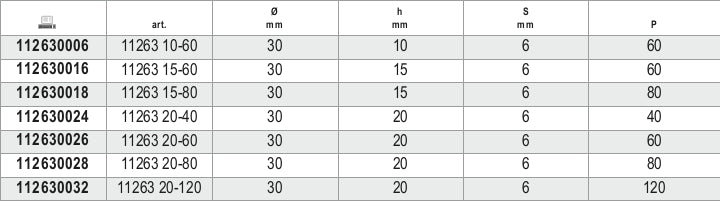 Ruote a lamelle con gambo Lamelle in tela abrasiva al corindone Beta 11263