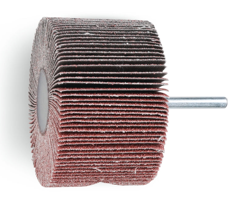 Ruote a lamelle con gambo, lamelle in tela abrasiva al corindone Beta 11268