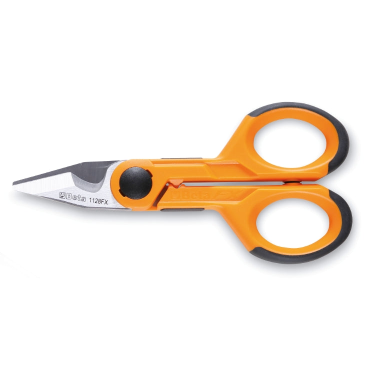Serie di quattro giraviti slim con forbice per elettricisti 1128FX Beta 1233MQF/D4-FX