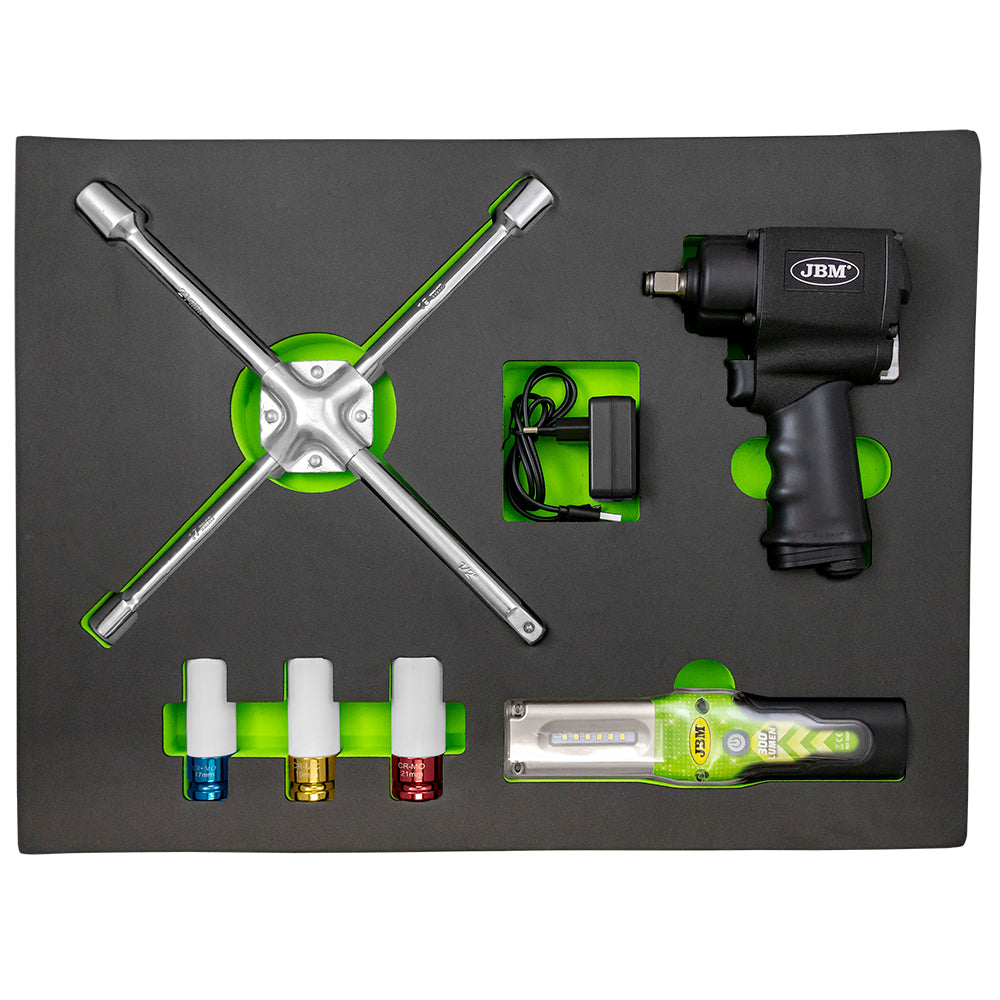 MODULO PISTOLA E VASCHETTE 6 PEZZI JBM 14144