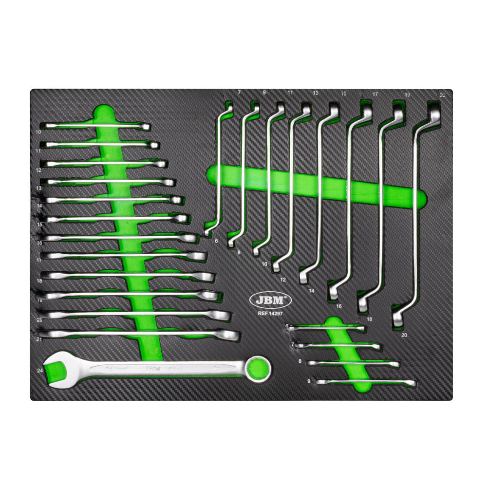 SET DI 4 MODULI DI UTENSILI IN CARBONIO EVA 53708 JBM