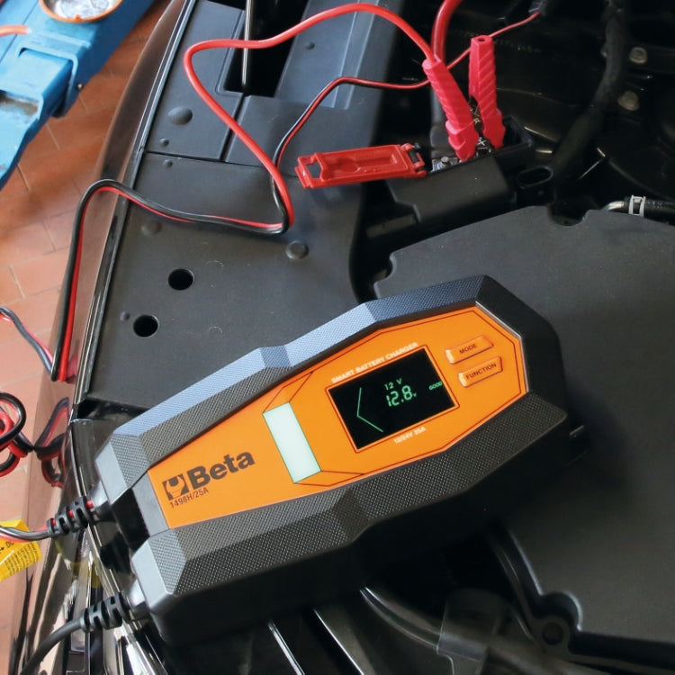 Caricabatterie elettronico 12-24V multifunzione Beta 1498H/25A