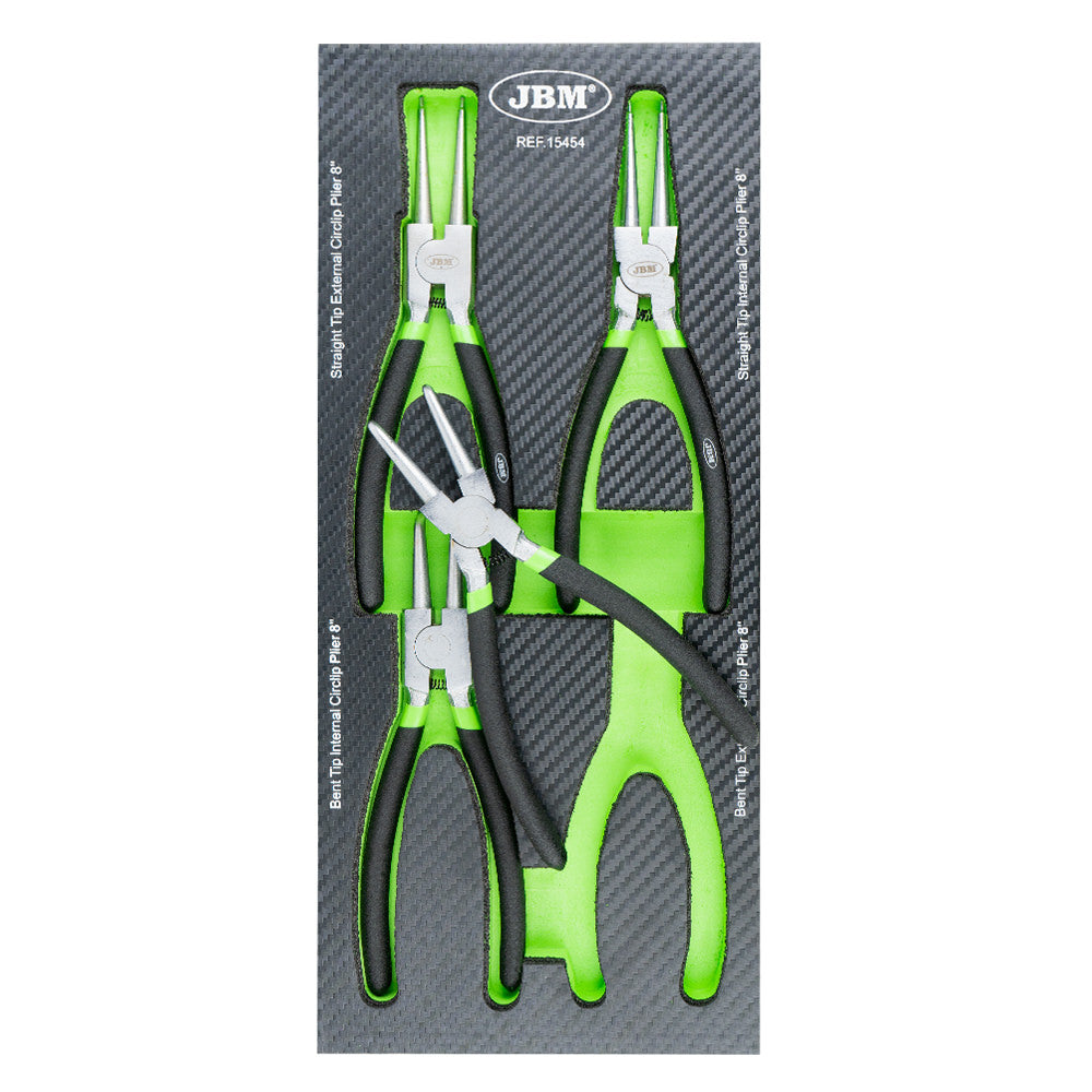 MODULO DI PINZE SEEGER 8" EVA (200MM) JBM 15454