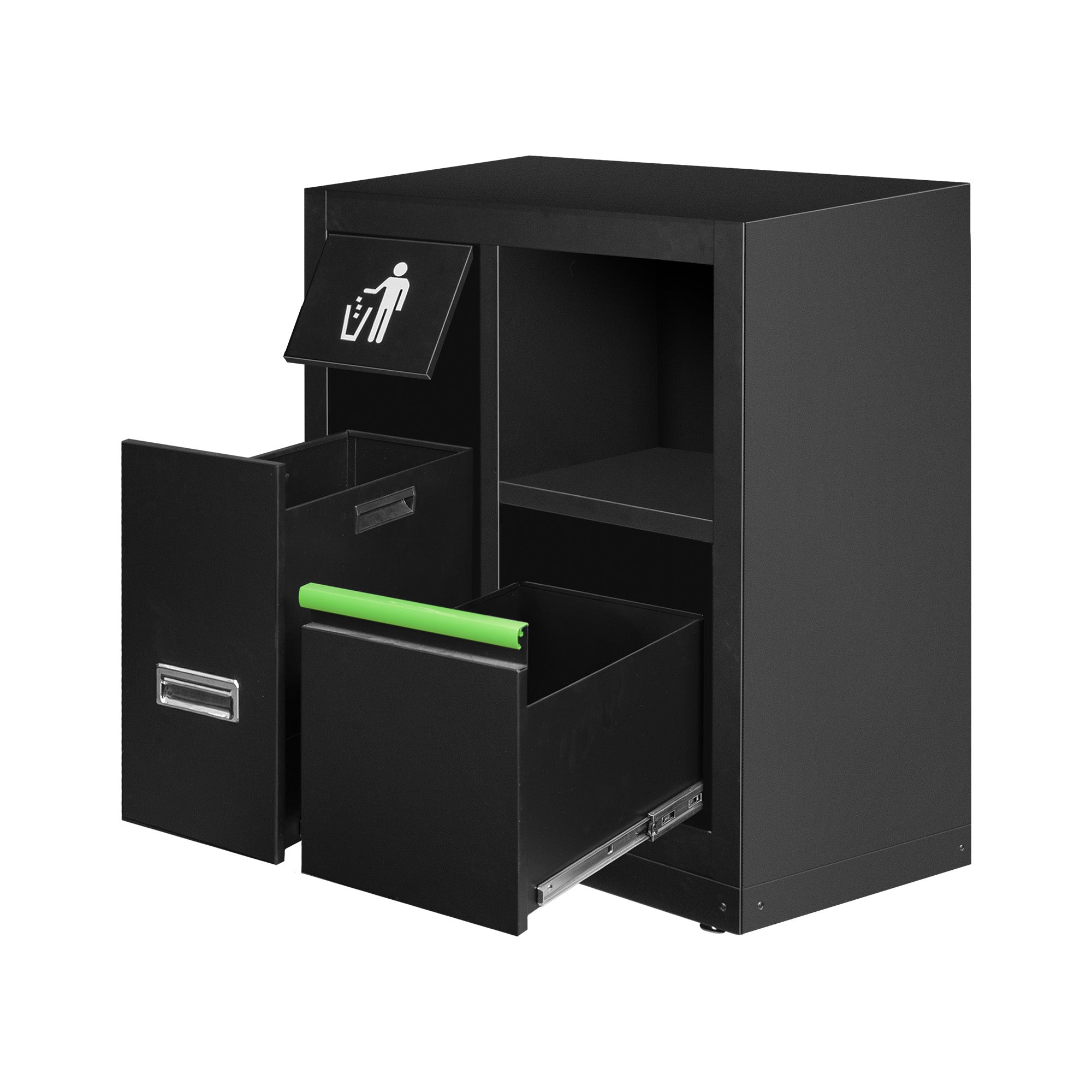 Arredo Garage Officina JBM MOBILE A 3 CASSETTI CON SUPPORTO PER BOBINA DI CARTA (RIF. 54327)