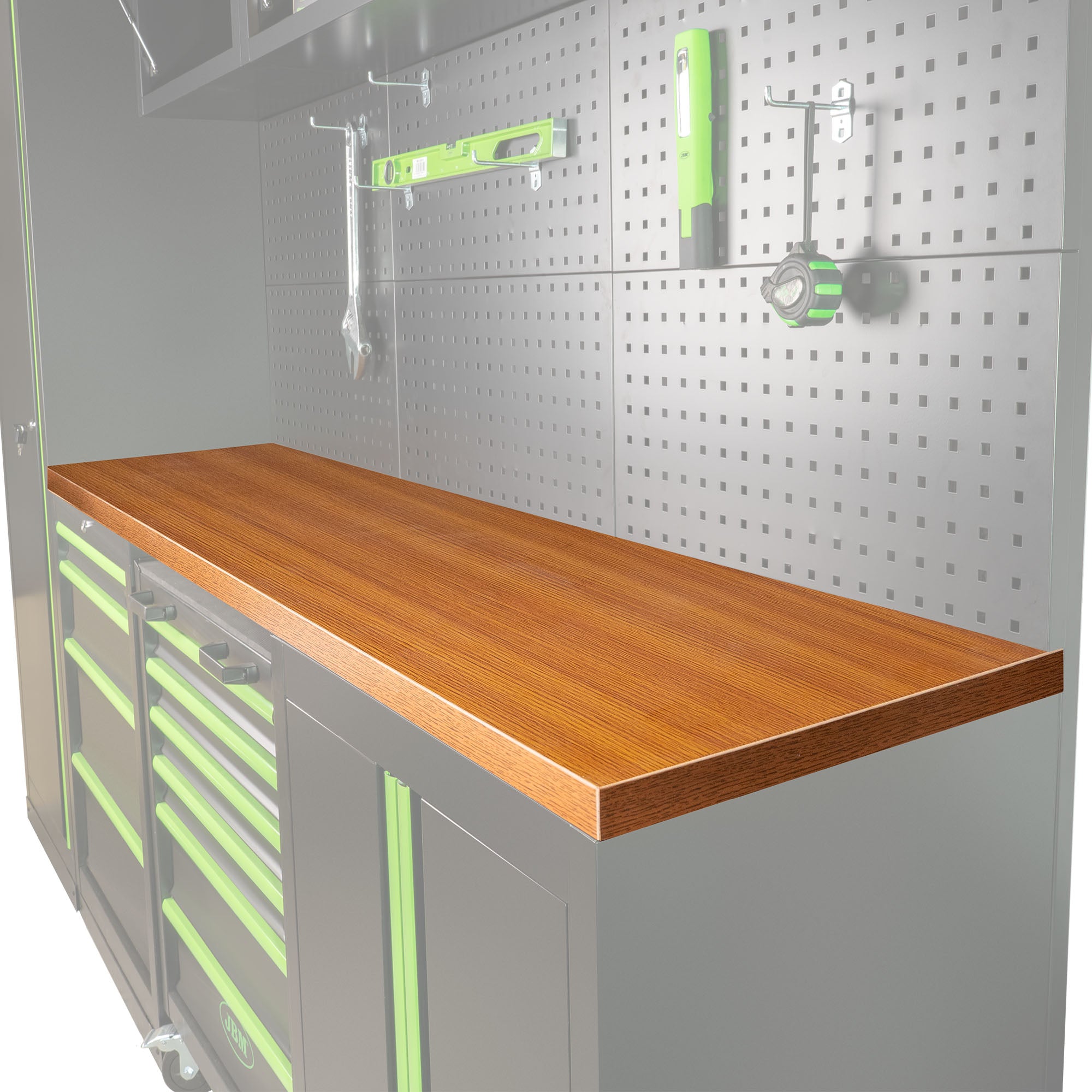 Arredo Garage Officina JBM TAVOLO DA LAVORO MDF 2040X500X38MM (REF.54327)