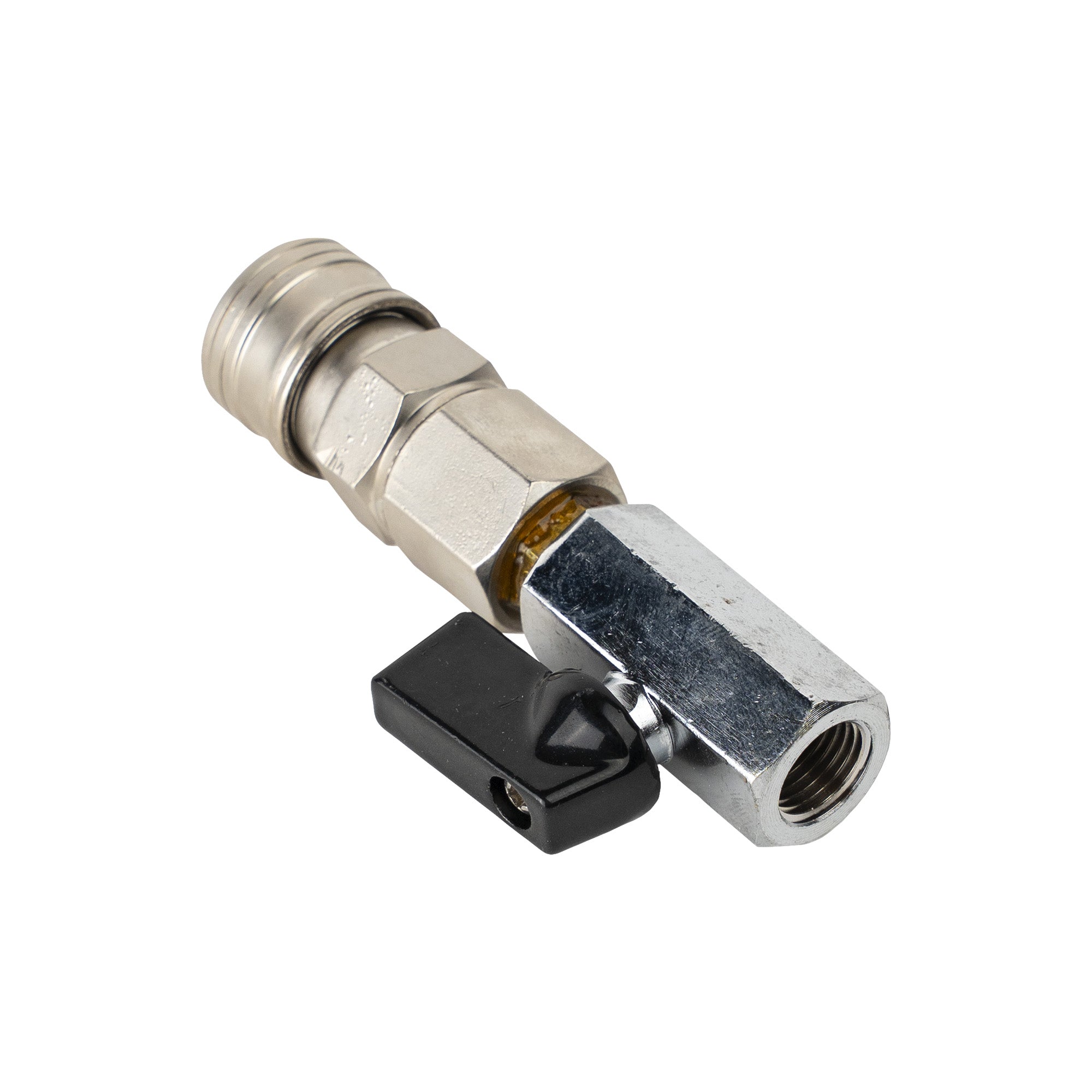 CONNETTORE RAPIDO FEMMINA CON VALVOLA PER RIF. 54565 17635 JBM