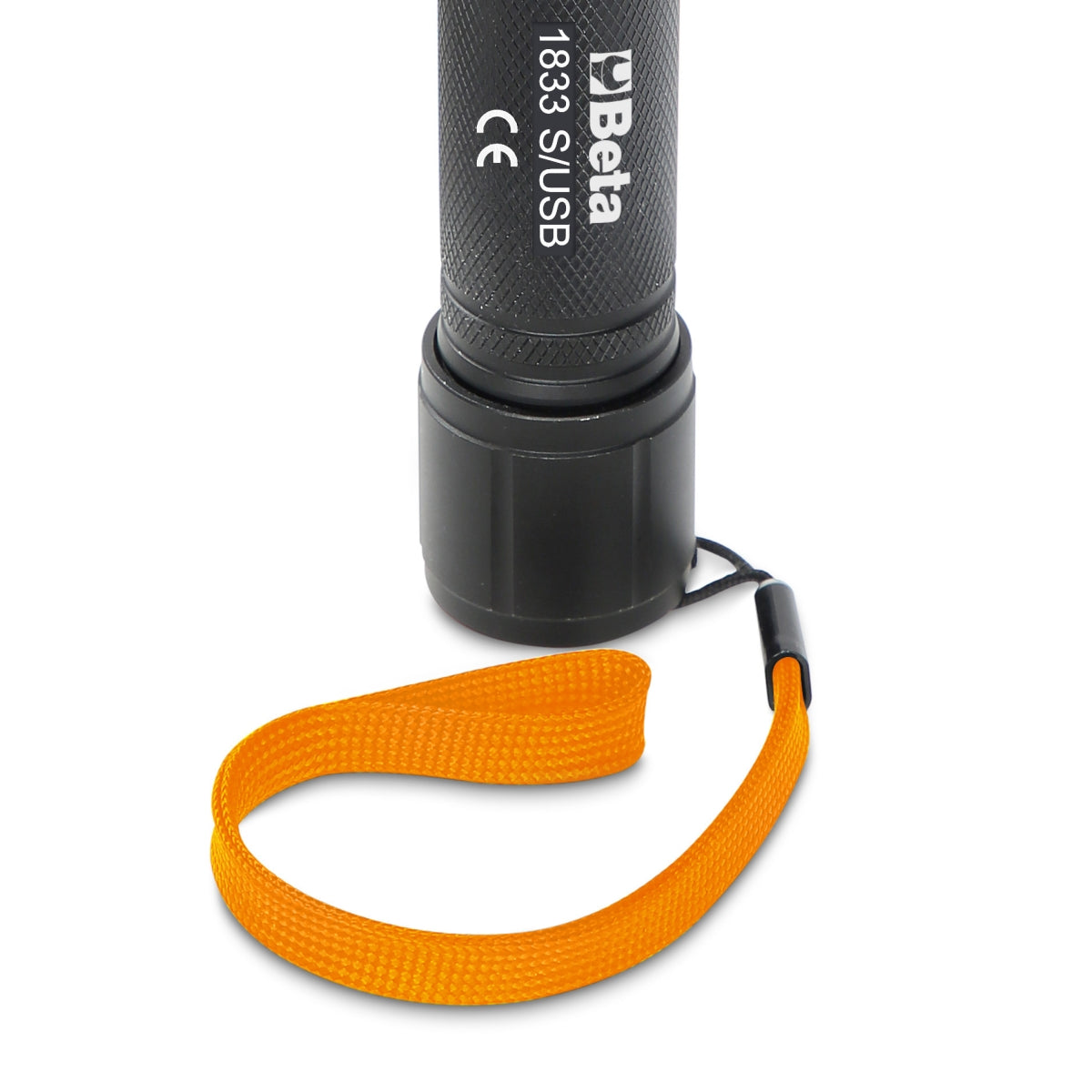 Torcia LED ricaricabile ad alta luminosità in alluminio anodizzato, 500 Lumen Beta 1833S/USB