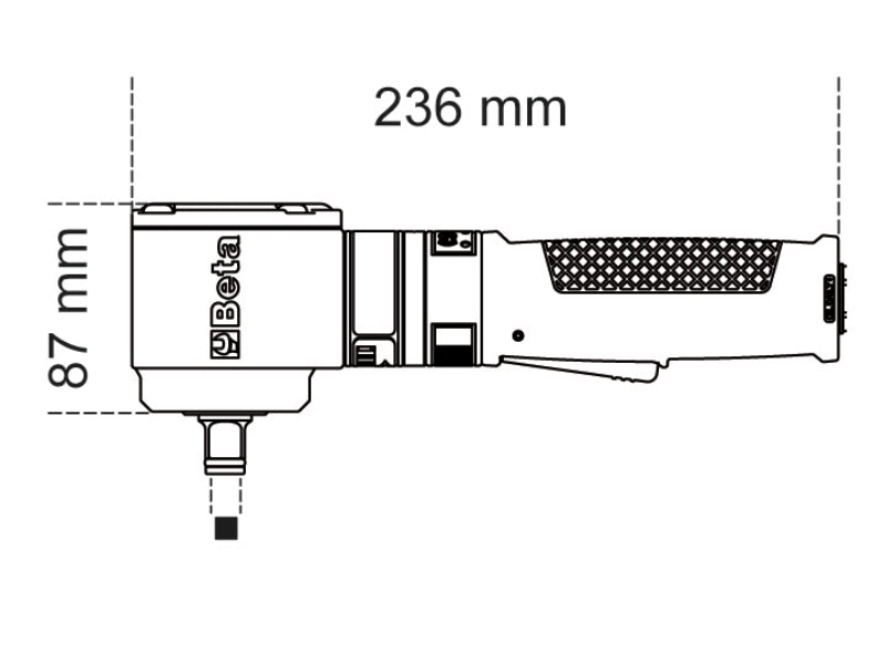 Avvitatore reversibile compatto Beta 1927G