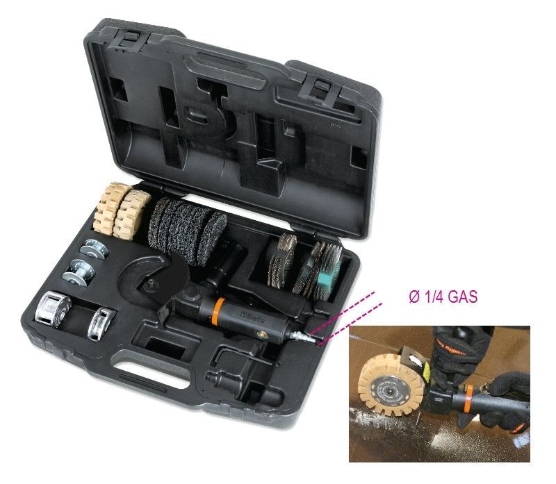 Levigatrice multifunzione con 16 accessori in valigetta di plastica Beta 1937M