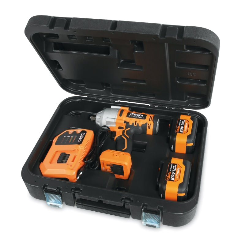 Avvitatore reversibile ad impulsi 20V brushless con attacco 1/2" - 1200 Nm Beta 1984/K1200