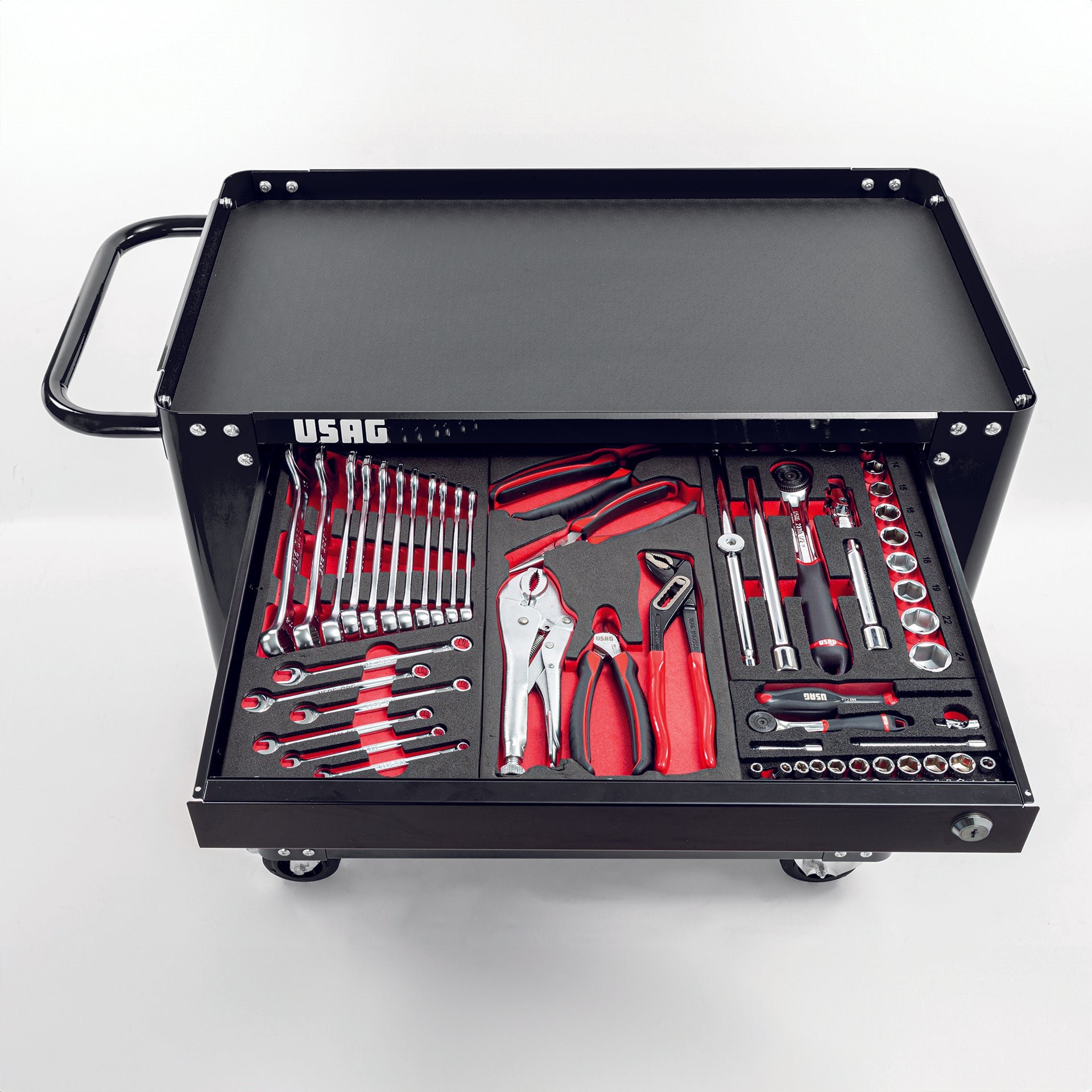 CARRELLO MULTIUSO CON CASSETTO Usag 504 SNA