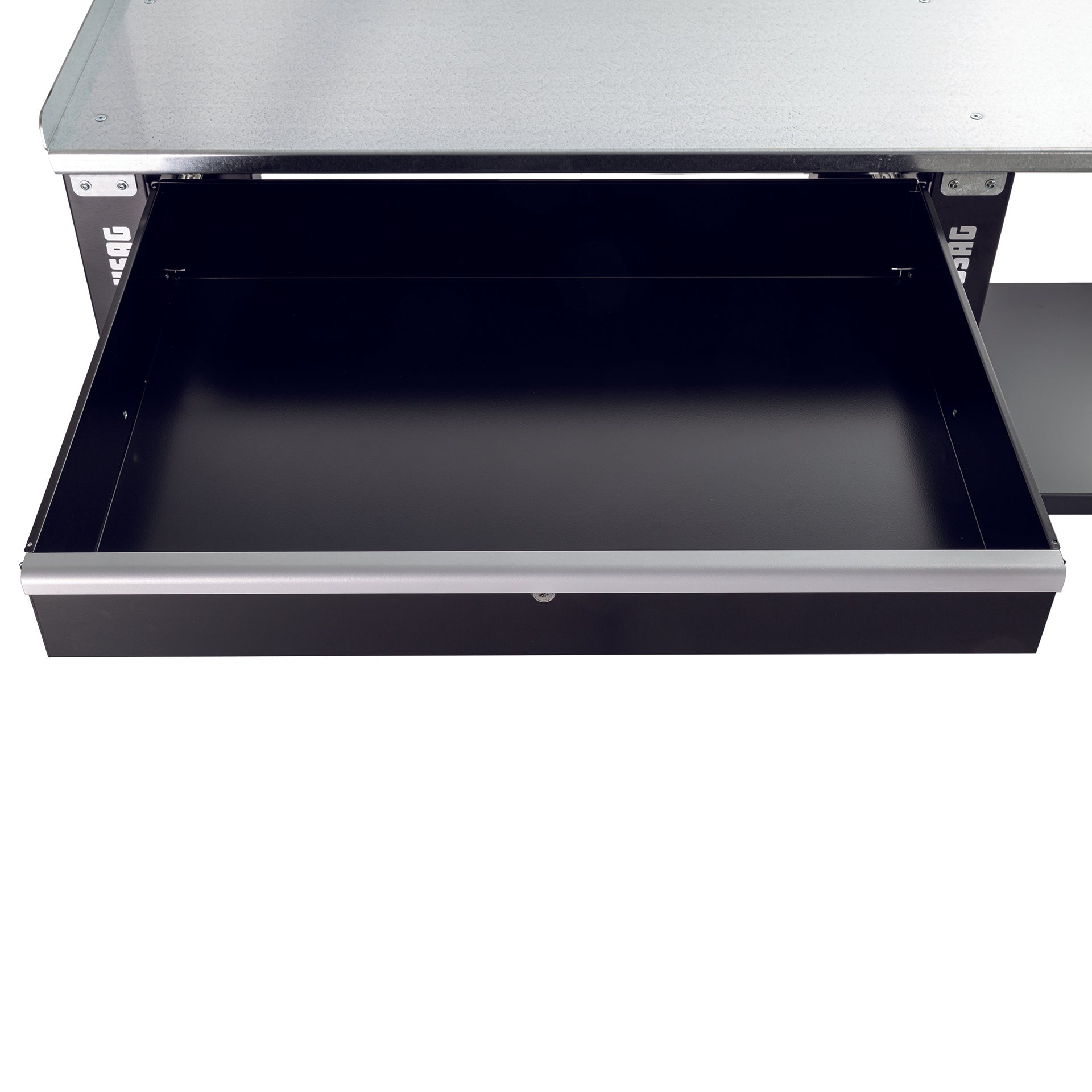 Banco da lavoro Usag 506 TAC Piana zincata 2 mt. 2 CASSETTI