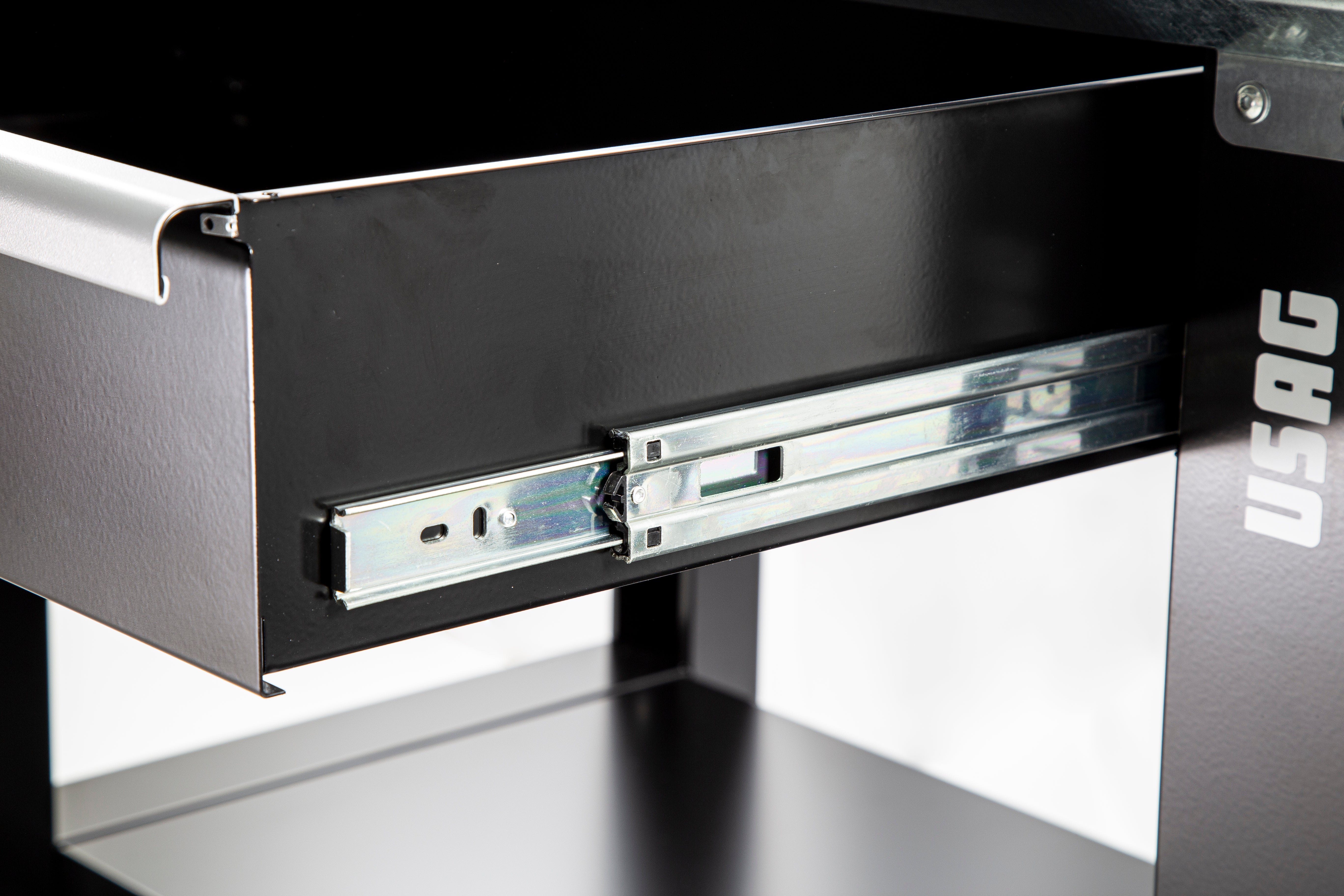 Banco da lavoro Usag 506 TAC Piana zincata 2 mt. 2 CASSETTI