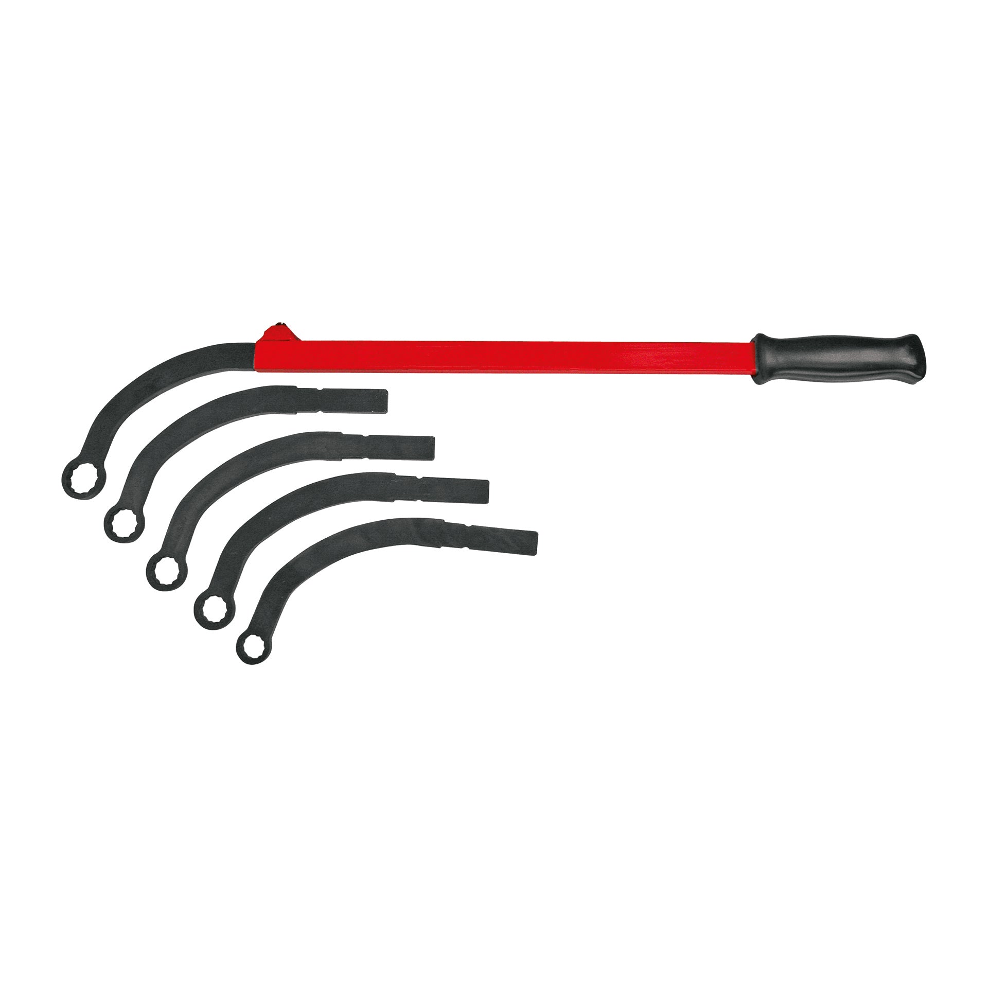 SERIE DI 5 CHIAVI POLIGONALI PER DADI TENDICINGHIA Usag 435 E/S5