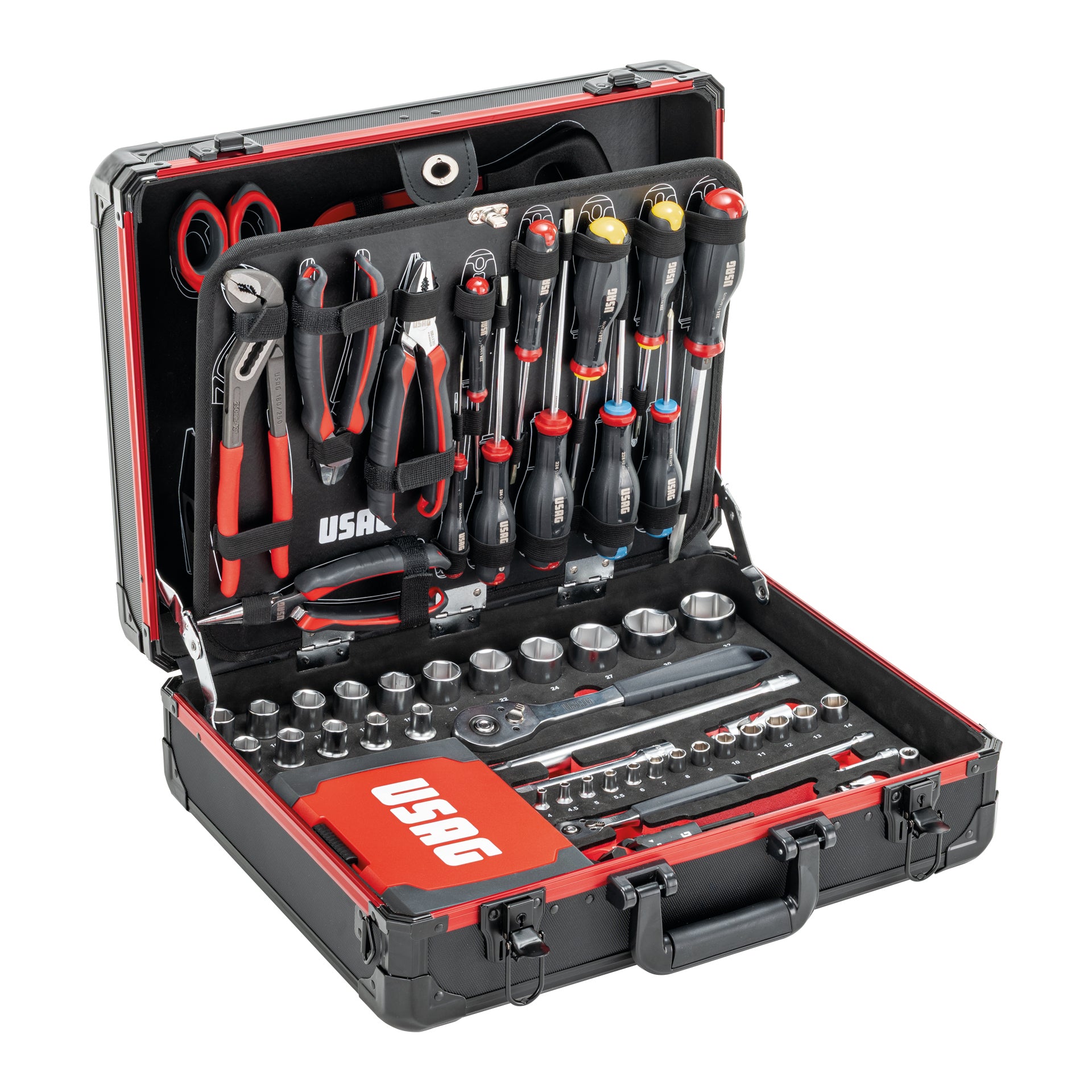 Valigia con assortimento per manutenzione (181 pz) Usag 002 MA U00020031