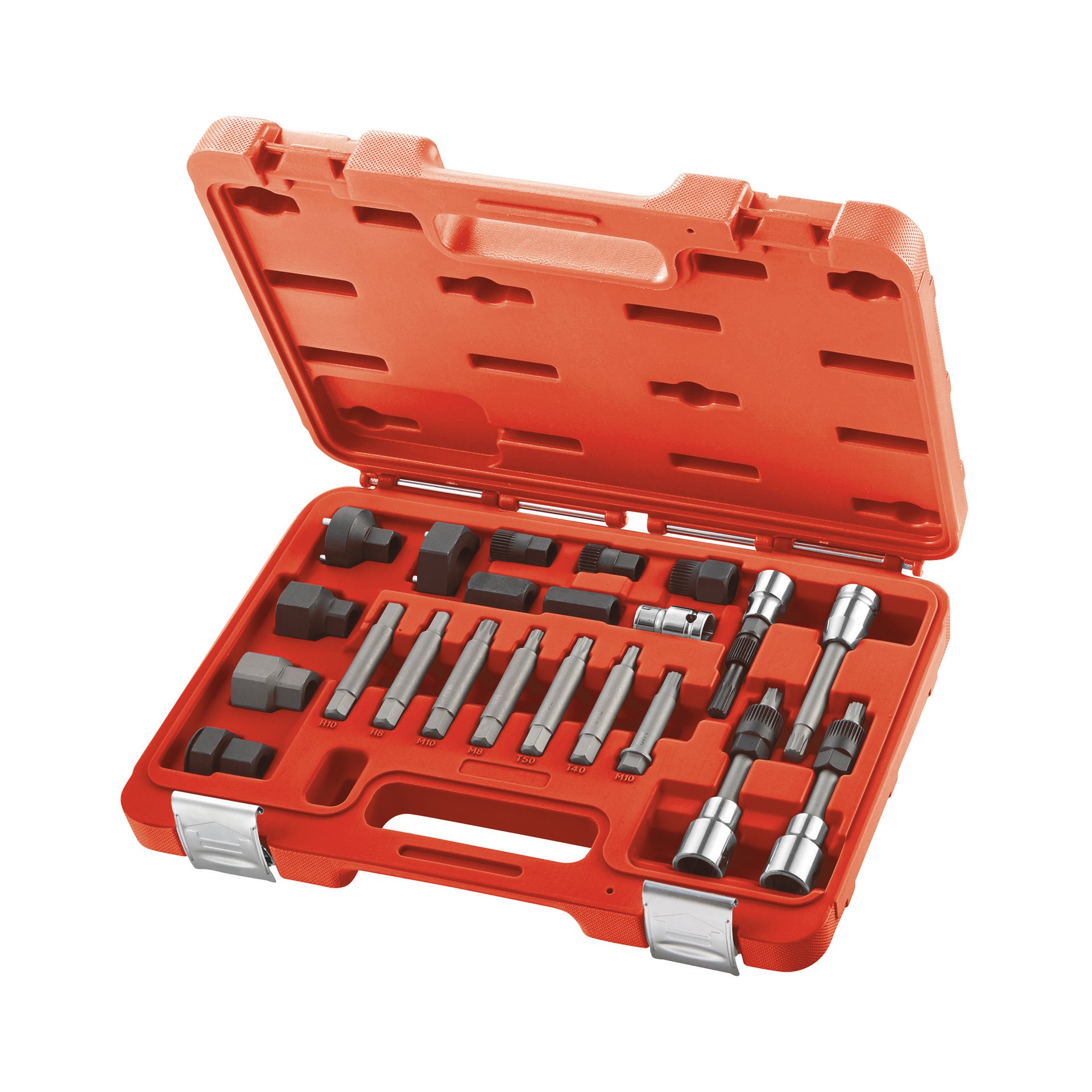 SET DI 22 CHIAVI PER LO SMONTAGGIO E IL MONTAGGIO DELLE GHIERE PULEGGE ALTERNATORI Usag 1881 S22