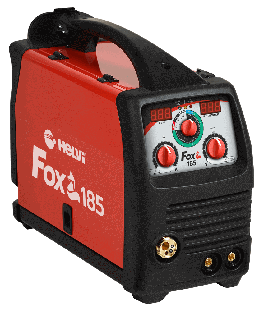 Saldatrice Inverter Multiprocesso (MIG-MAG/MMA/TIG LIFT) Helvi Fox 185 Digital