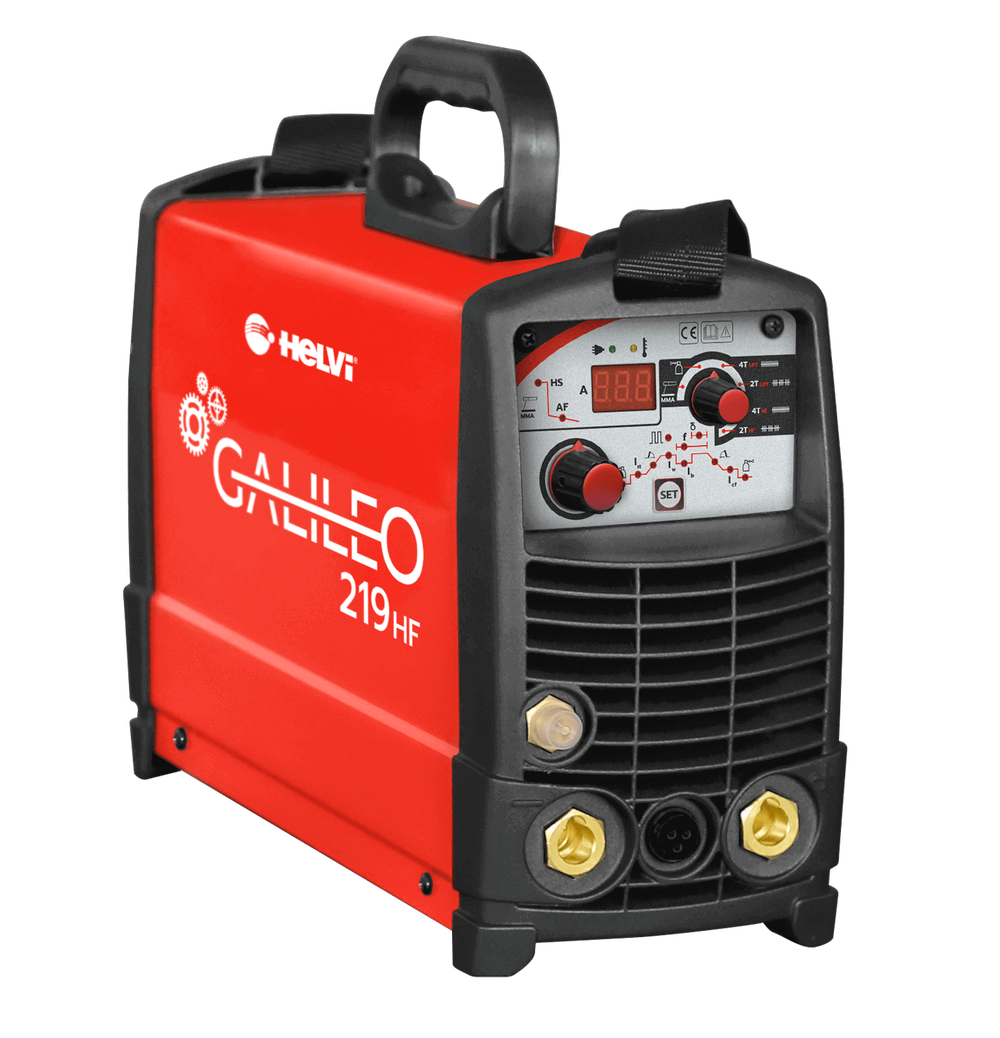 Saldatrice Inverter Helvi Galileo TIG 219 HF AC/DC set