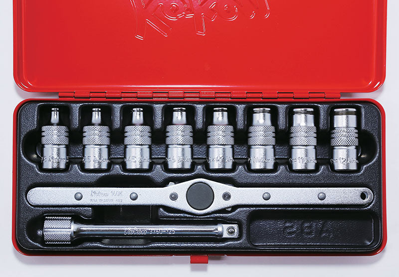 SERIE 10 PZ 3/8" CHIAVI P/MASCHI KOKEN 3264