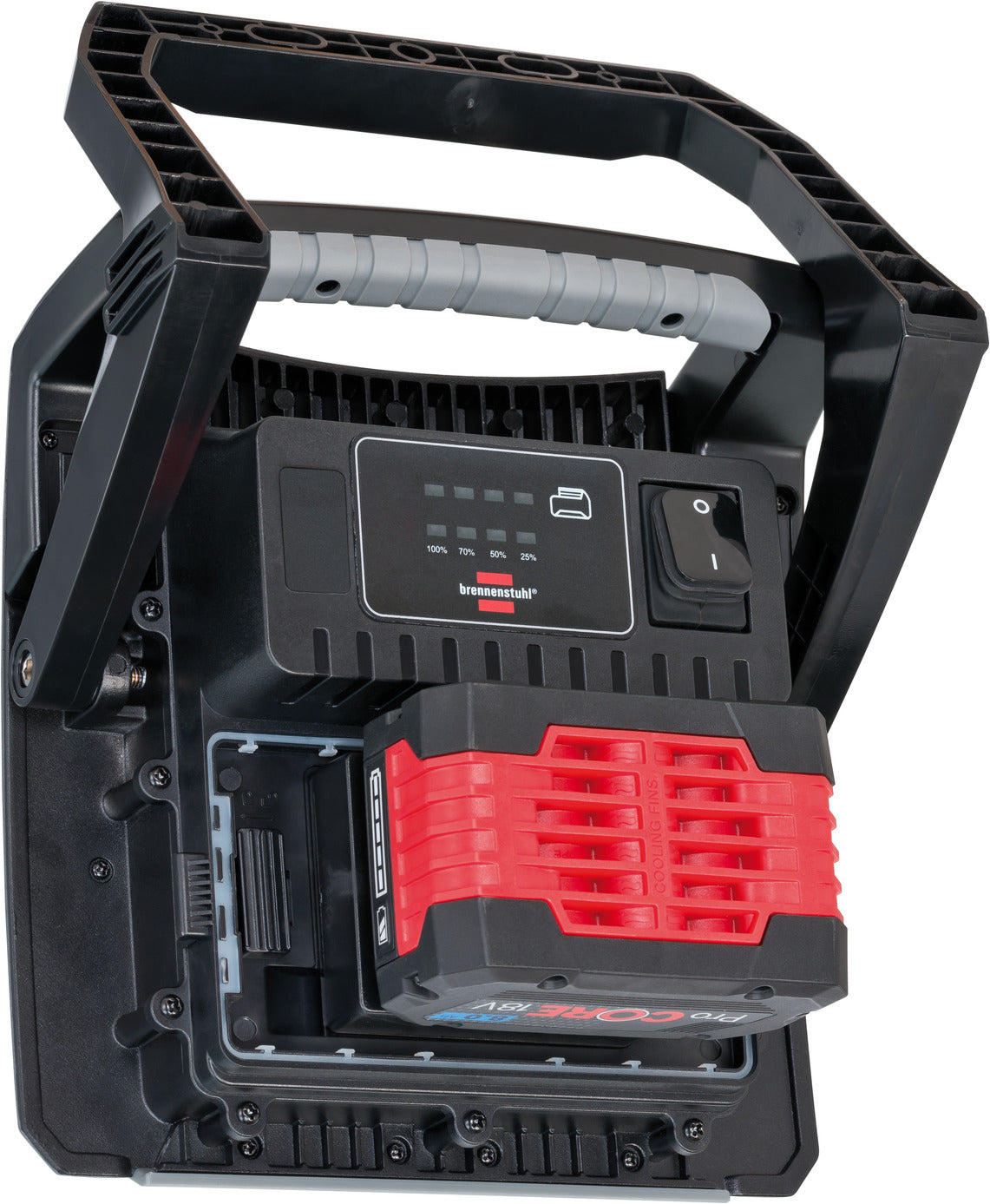 Multi Battery Faretto a LED con batteria 4000 MA  BRENNESTUHL compatibile con batterie 18v