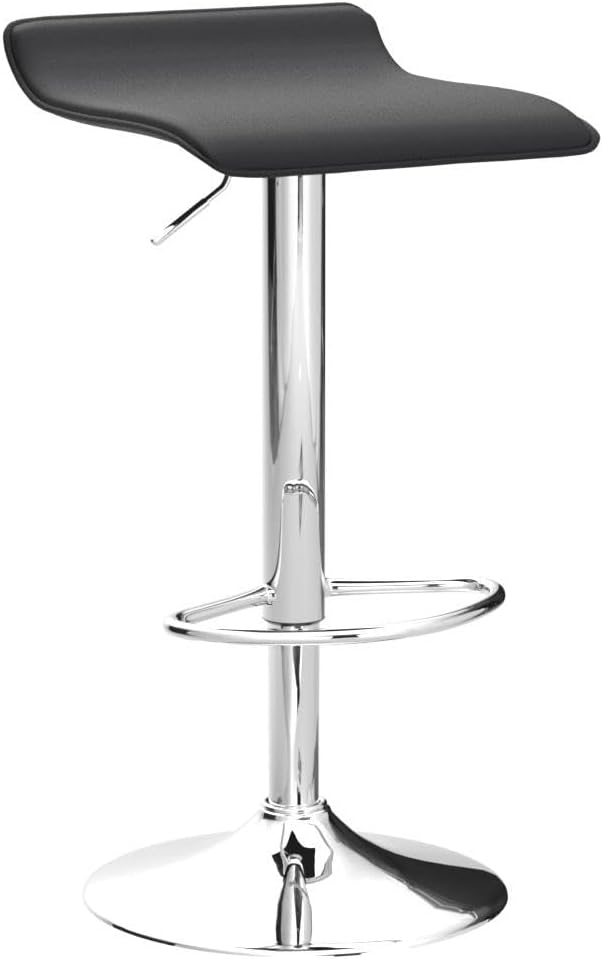 Coppia di sgabelli Mps Officina seduta in pelle regolabili