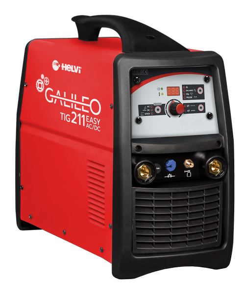 Saldatrice TIG AC/DC Galileo Tig 211 Easy Ac/Dc Pfc 110/230V - HELVI