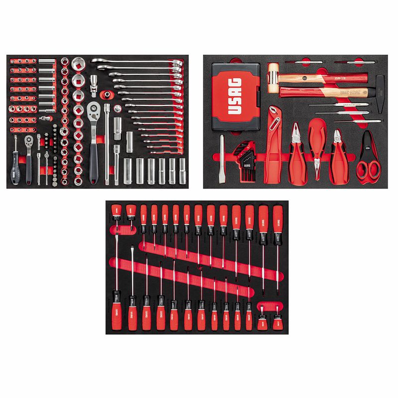 Carrello JUST con assortimento MANUTENZIONE 495 JSM (265 pz) Usag 515 J6SM