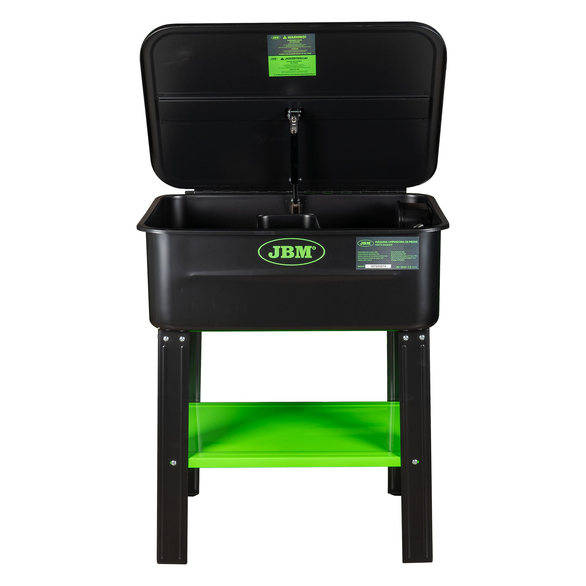 MACCHINA PER LA PULIZIA DEI PEZZI 80L JBM 50632