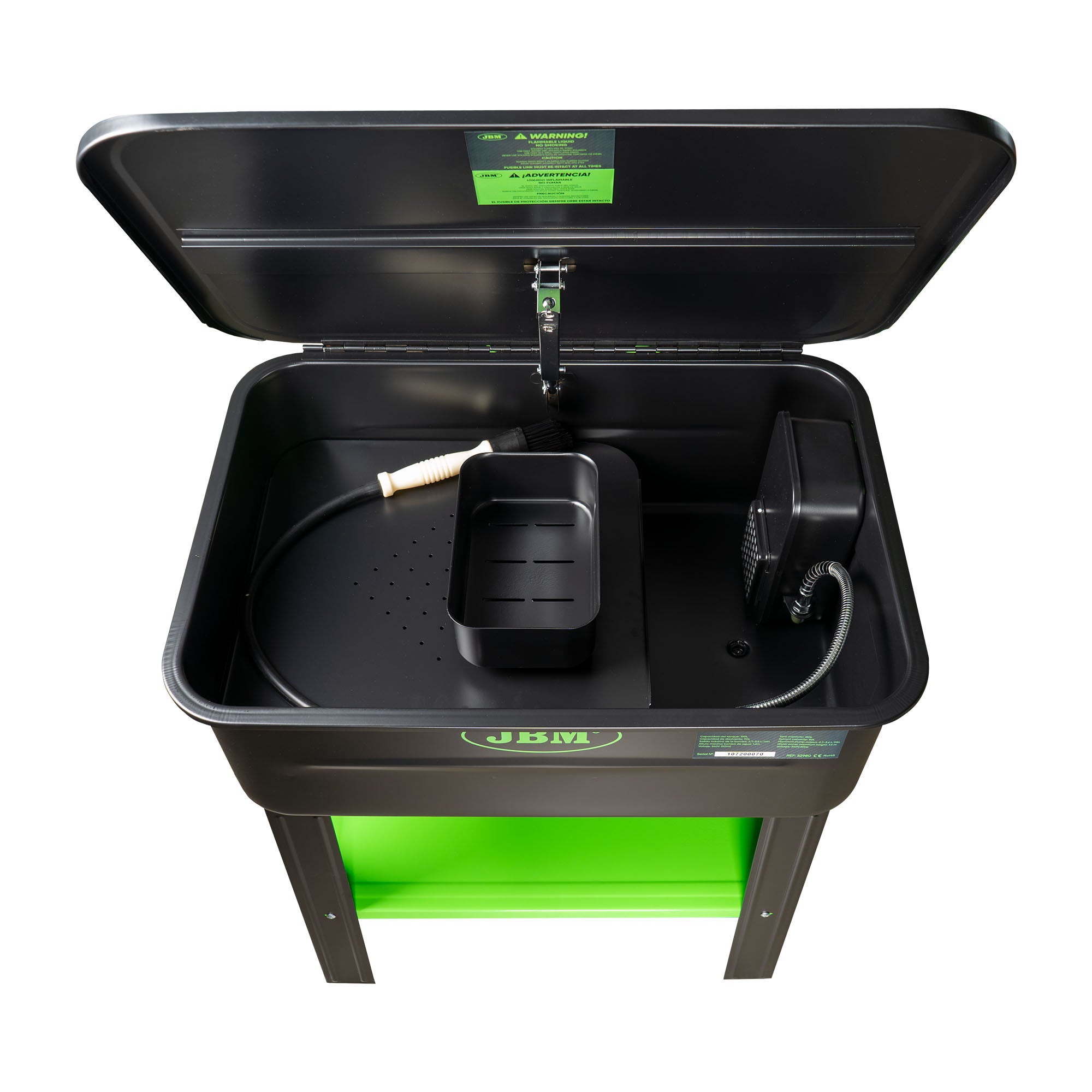 MACCHINA PER LA PULIZIA DEI PEZZI 80L JBM 50632