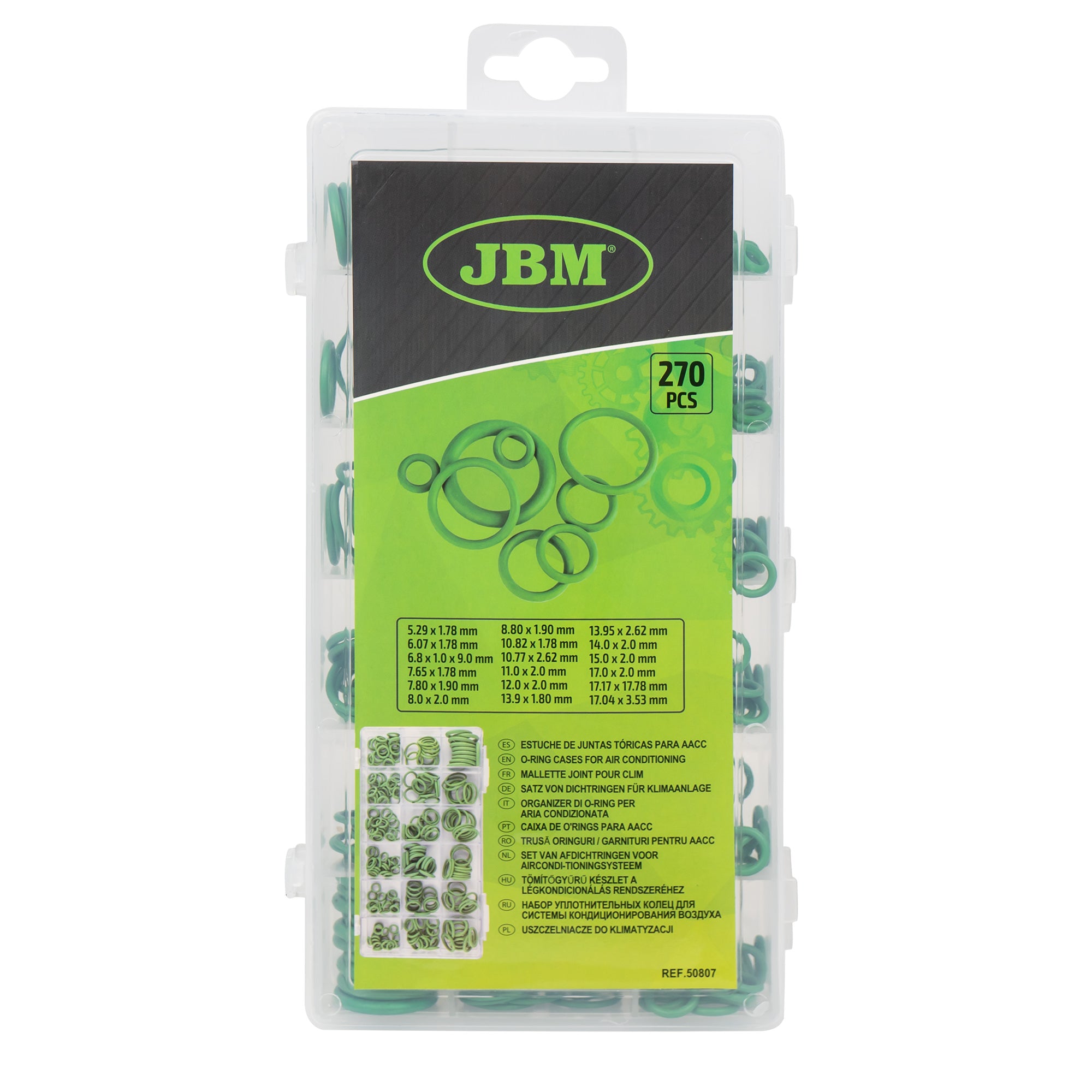 ORGANIZER DI O-RING PER ARIA CONDIZIONATA 50807 JBM