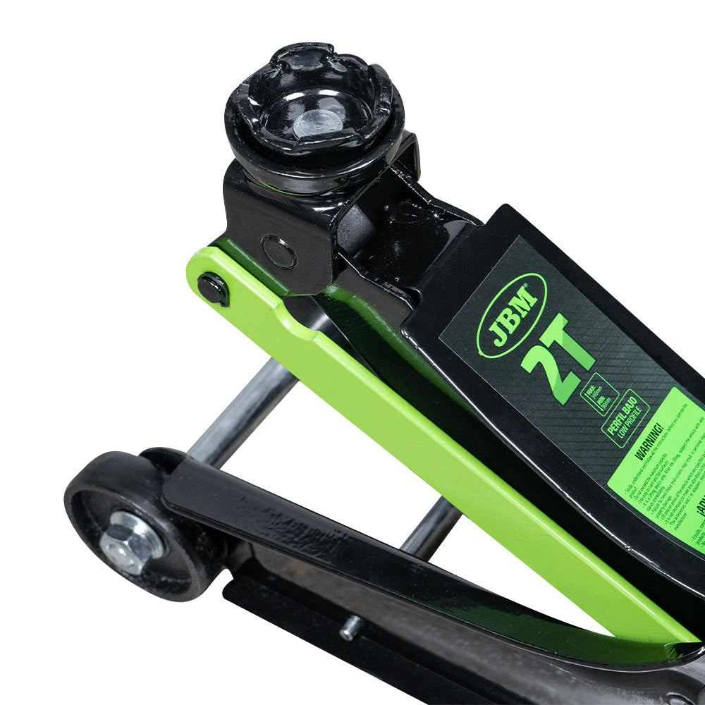 MARTINETTO IDRAULICO A CARRELLO 2T SPECIALE PER AUTO CON PIANALE BASSO JBM 50816