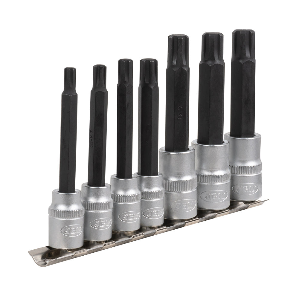 SET DI 7 INSERTI RIBE CON BUSSOLE 1/2" E 3/8" 50980 JBM