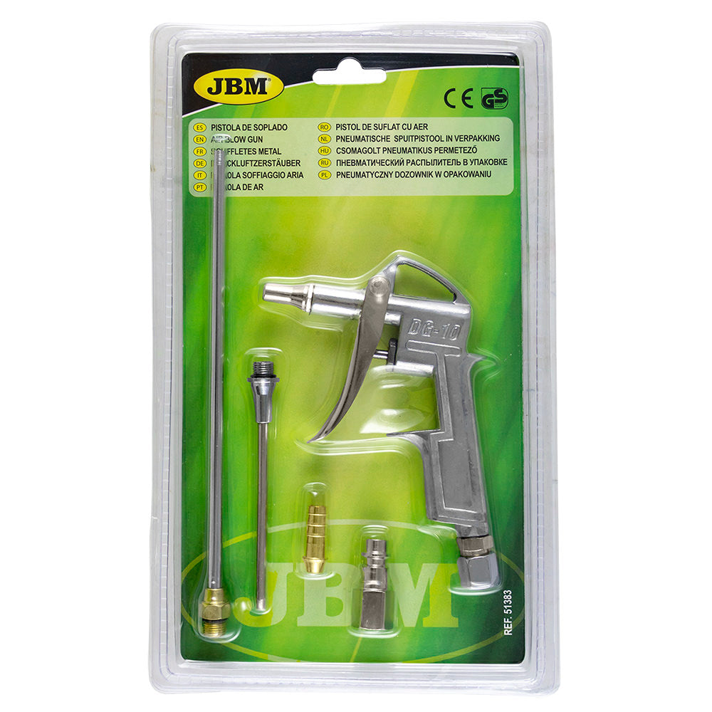 PISTOLA AD ARIA COMPRESSA + UGELLI 51383 JBM