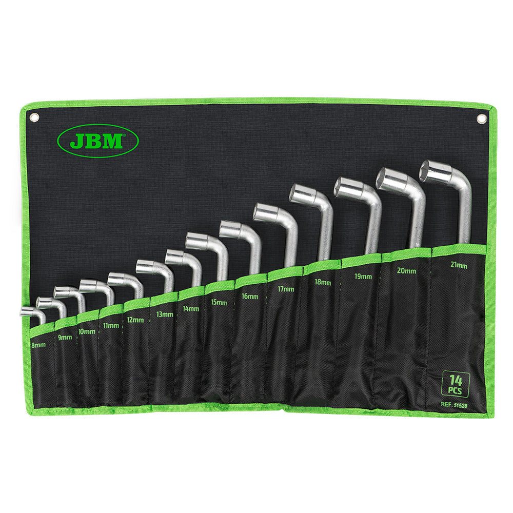 SET DI 14 CHIAVI A BUSSOLA A DOPPIA ESTREMITÀ 51528 JBM