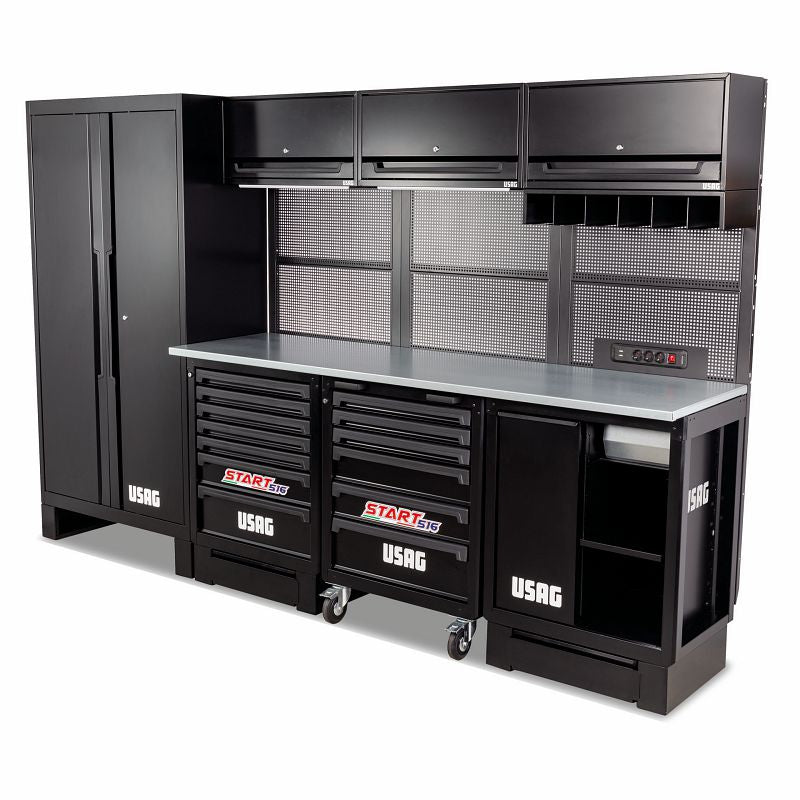 Arredamento per officina piano acciaio Usag 516 SA/PRA