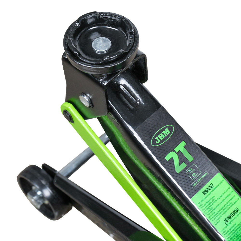 MARTINETTO IDRAULICO A CARRELLO VALIGETTA DI PLASTICA 2T JBM 51895