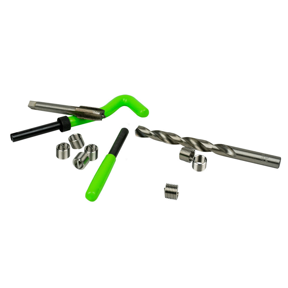 SET DI RIPARAZIONE FILETTI CON INSERTI HELICOIL 115PZ 51896 JBM