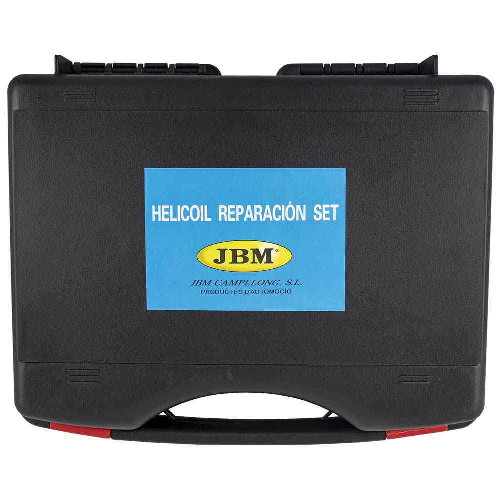 SET DI RIPARAZIONE FILETTI CON INSERTI HELICOIL M20X2,5 51899 JBM